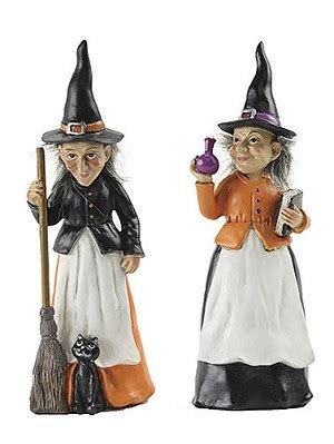 Elevate your dessert table with a little witch figurine on your cake
